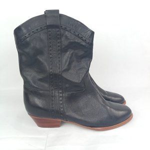 Dingo Boots Womens 7.5 Black Cowboy Western Shoes